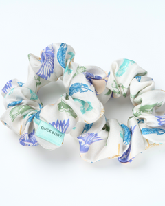 Silk Scrunchie - Cream