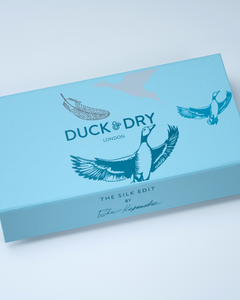 Silk Scrunchie & Bow Scrunchie Set - Blush Pink