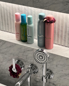 Silk Scrunchie - Burgundy