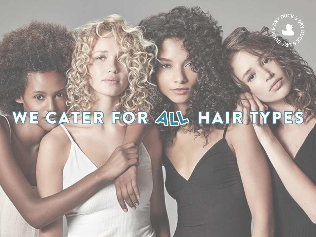 WE CATER FOR CURLY, TEXTURED HAIR TYPES ~ LONDON'S LEADING HAIR BRAND