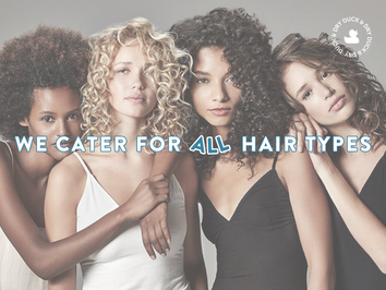 WE CATER FOR CURLY, TEXTURED HAIR TYPES ~ LONDON'S LEADING HAIR BRAND