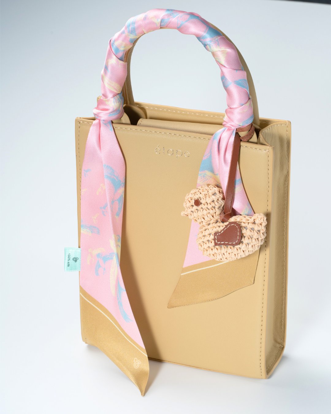Silk Twilly - Blush Pink
