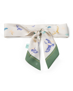 Silk Twilly - Cream