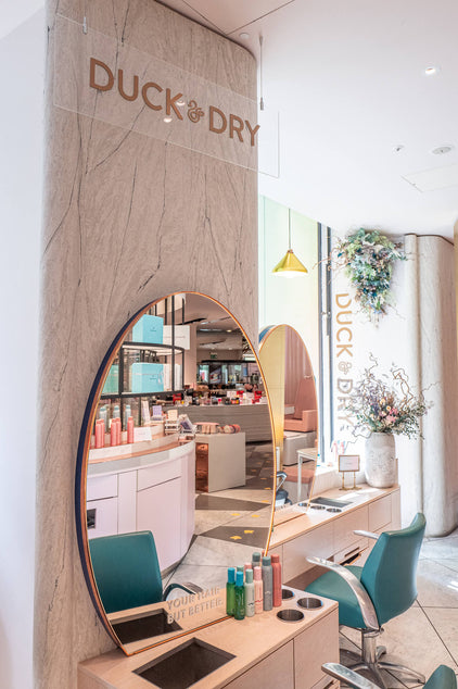 Duck & Dry Knightsbridge salon interior