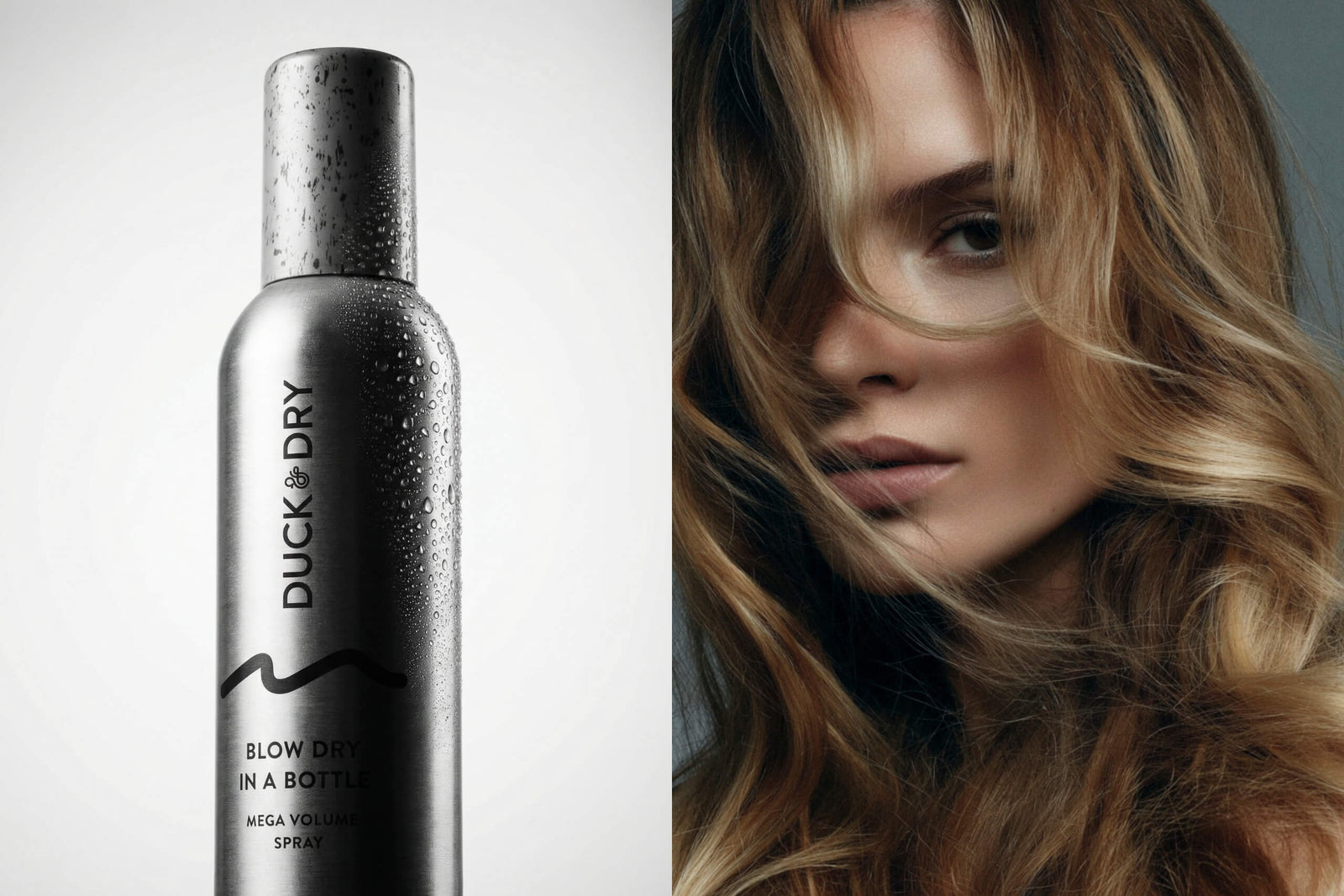 Shop Duck & Dry style and protect hair products, featuring professional heat protectant sprays and styling treatments for healthy, voluminous waves