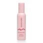Pink bottle of Duck Dry pre-heat prep product on a white background