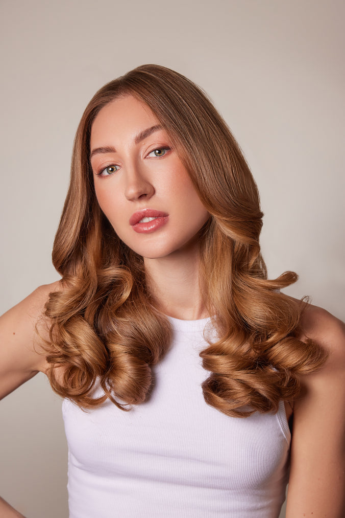 Blow dry big clearance curls