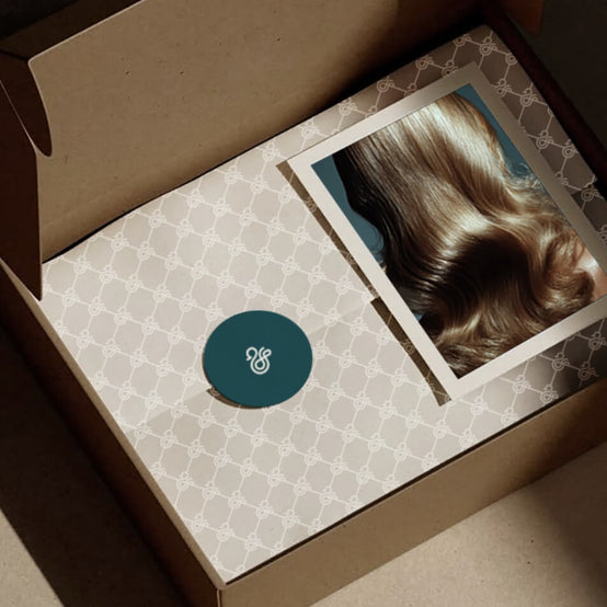Duck & Dry blow dry kit in branded packaging inside an open box