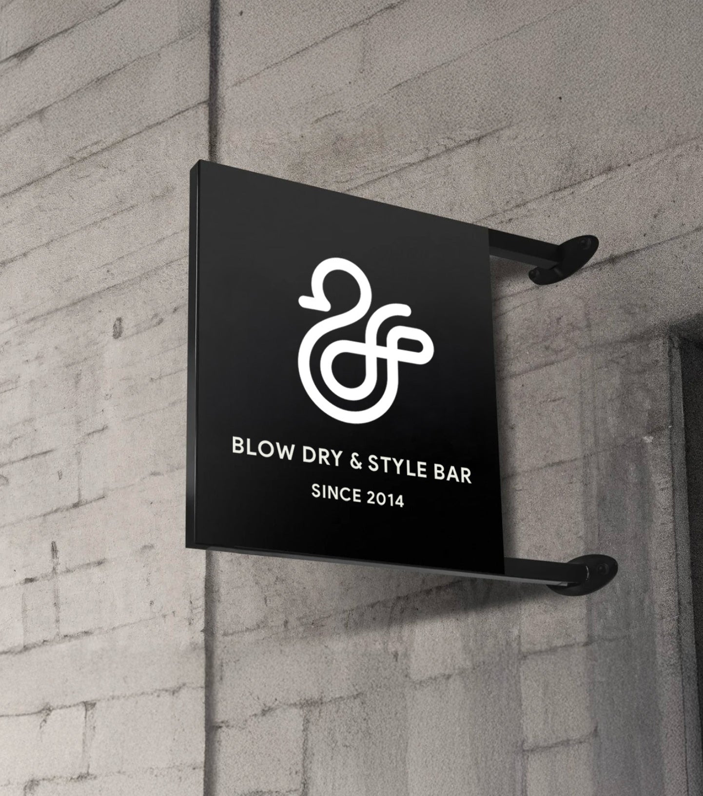 Duck & Dry Branded Blade Sign Showing Since 2014