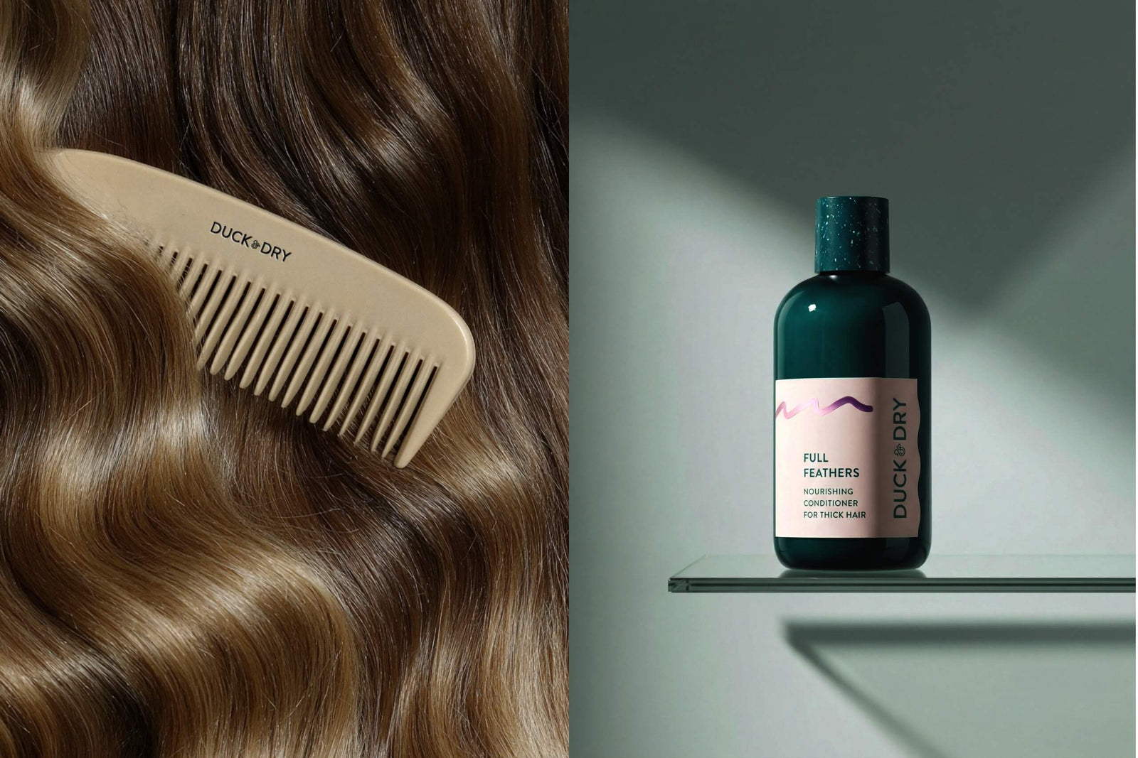 Shop all Duck & Dry award-winning hair care products, featuring styling tools, volume sprays, heat protectants, and texturizers
