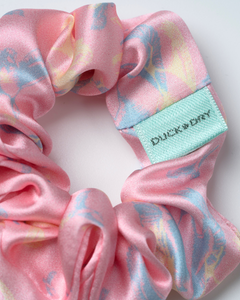 Silk Scrunchie - Blush Pink